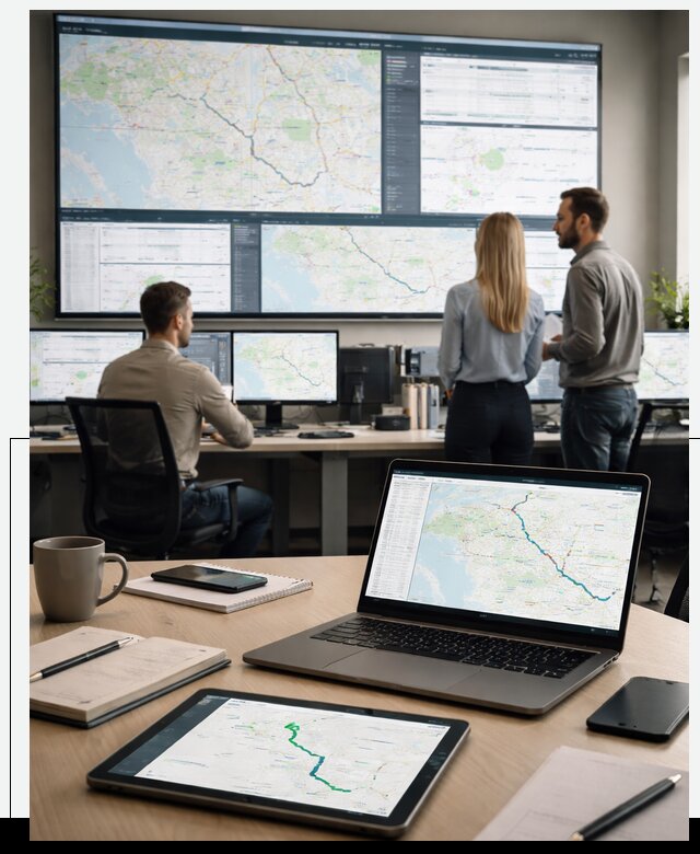 Трекинг грузов и Fleet Management, мониторинг автопарка в Воткинске