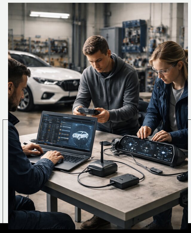 Разработка Connected Car и ПО для автопрома в Воткинске