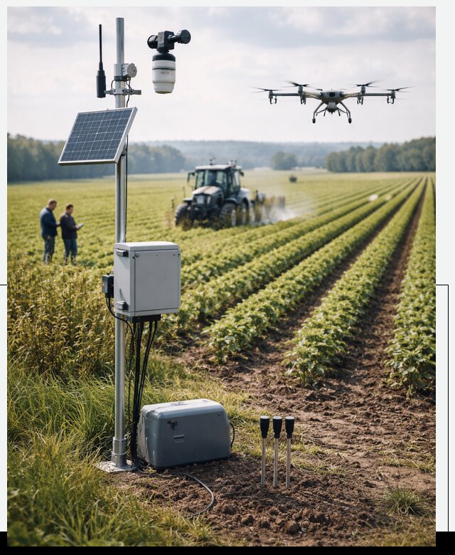 Разработка IoT мониторинга полей в Воткинске от 8806 р. | АвикейВтк